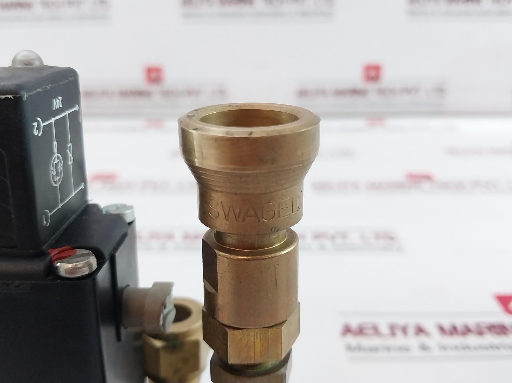 Burkert 0331 C 5/32 Fkm Br Solenoid Valve 24Vdc 8W W34Lp H05Vvf 75Mm2