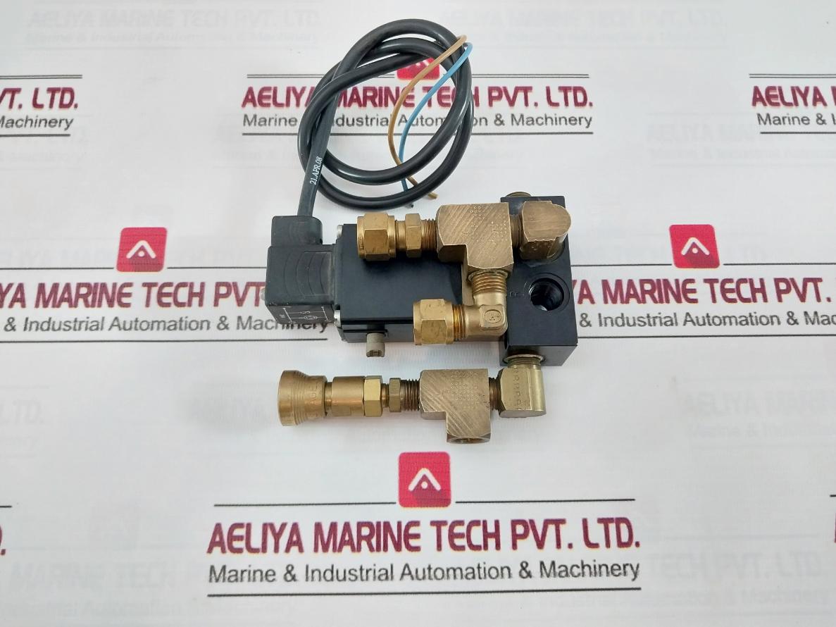 Burkert 0331 C 5/32 Fkm Br Solenoid Valve 24Vdc 8W W34Lp H05Vvf 75Mm2