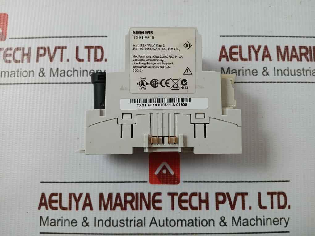 Bus Connection Module Txs1.Ef10 Siemens 24V-50/60Hz