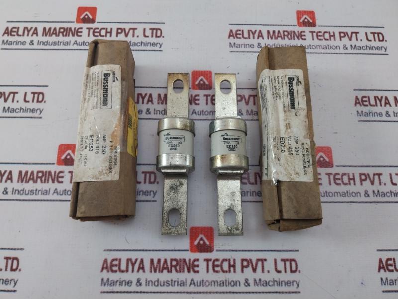 Bussmann Ed250 Low Voltage Fuse Link 250A 415Vac 80Ka