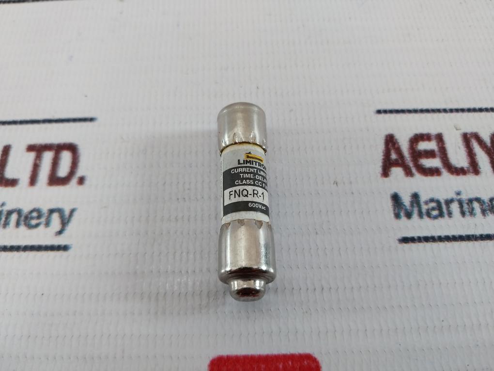 Lot of 4X Bussmann FNQ-R-1 Time Delay Class CC Fuse 600Vac