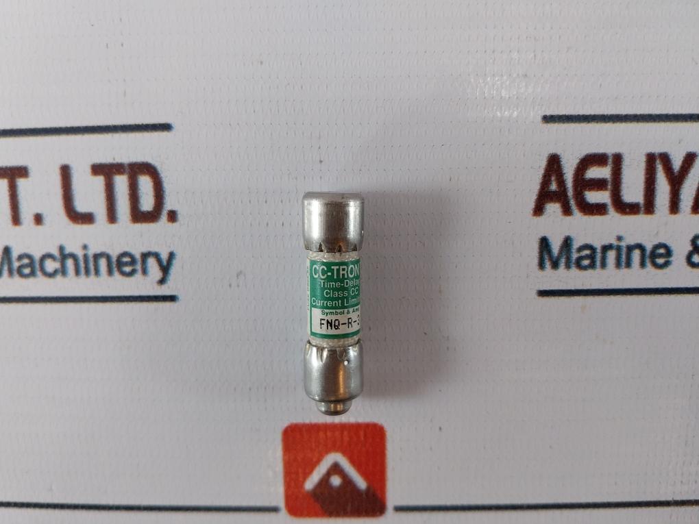 Lot of 4X Bussmann FNQ-R-3 Current Limiting Time Delay Fuse Class CC 600VAC