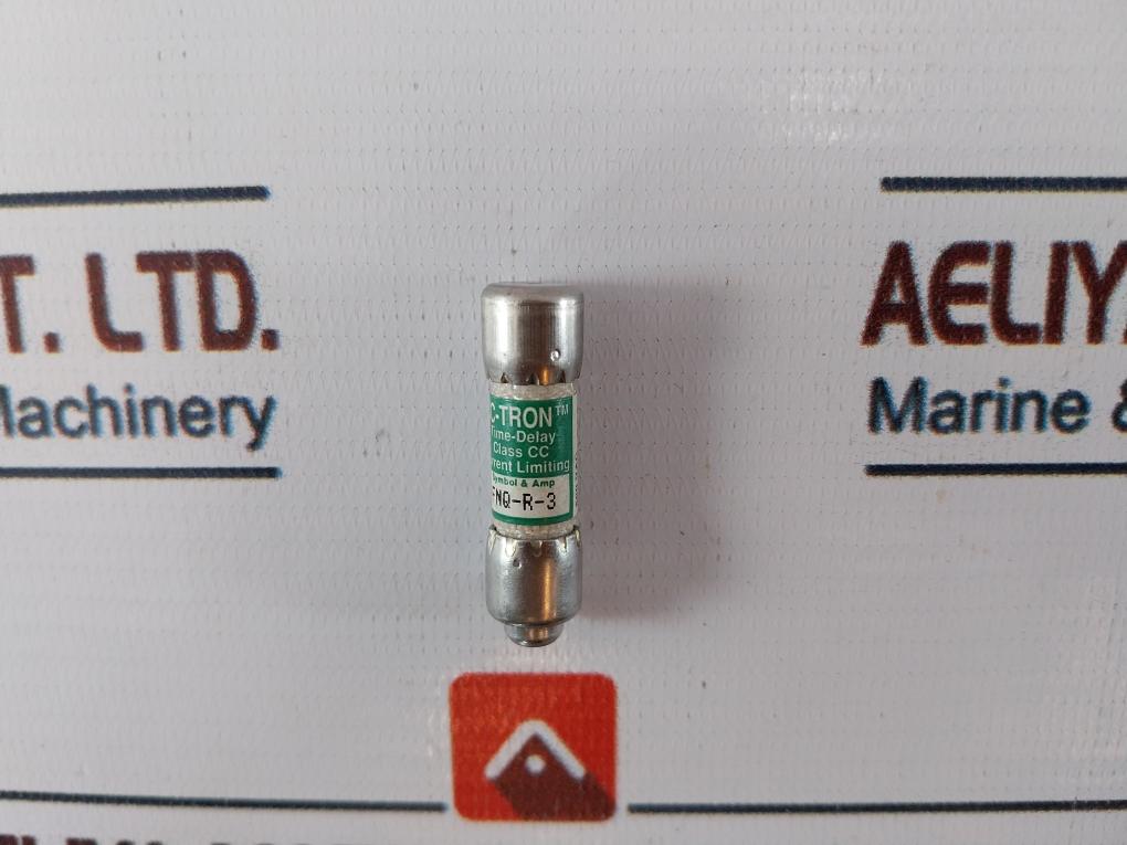 Lot of 4X Bussmann FNQ-R-3 Current Limiting Time Delay Fuse Class CC 600VAC