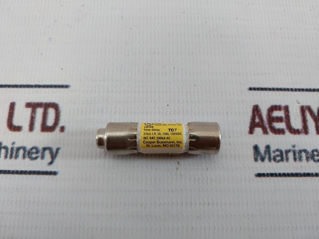 Lot of 6X Bussmann LP-CC-5 Current Limiting Time Delay Fuse 150Vdc