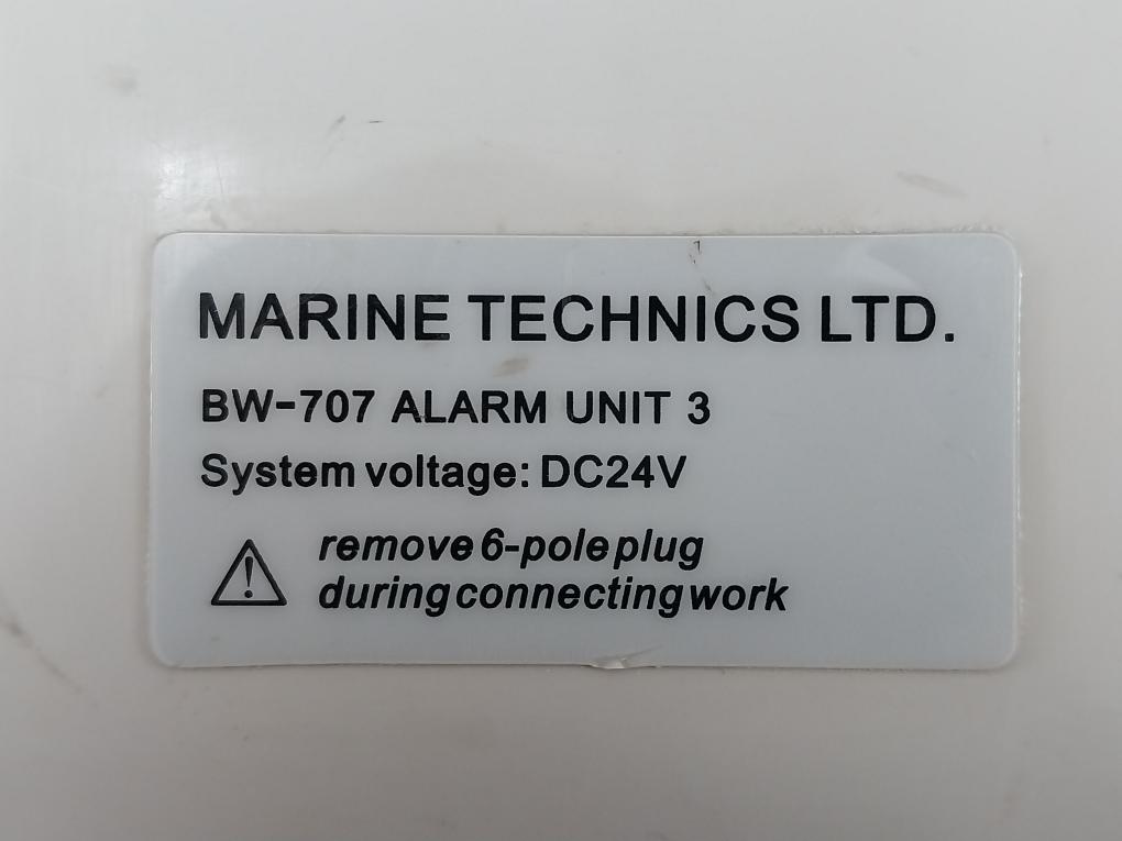 Bw-707 Bridge Navigational Watch Alarm System Dc24V Marine