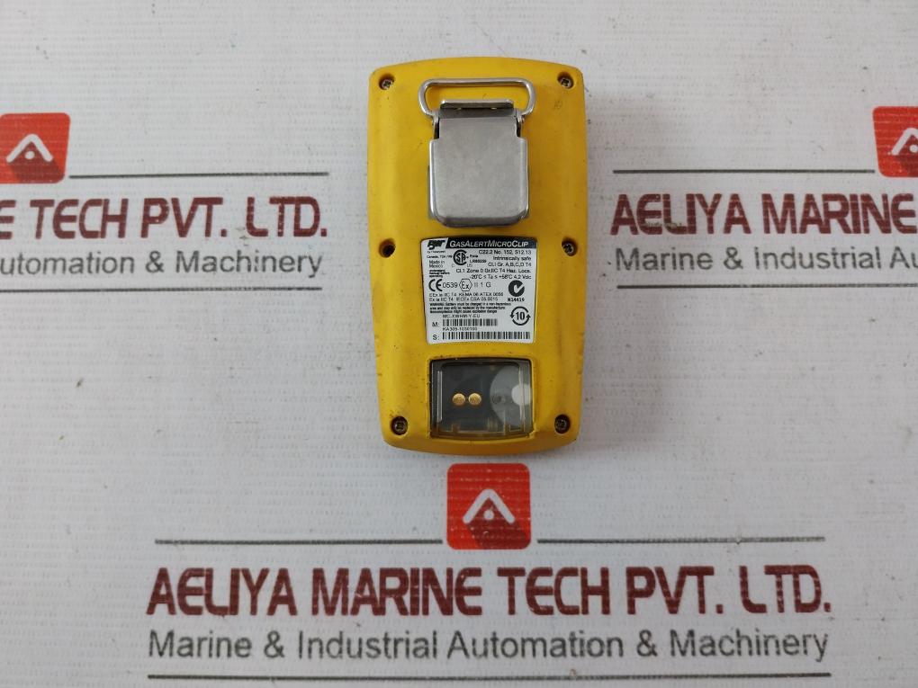Bw Technologies Mc-xwhm-y-eu Multi-gas Detector Eex Ia Iic T4 Kema 06 Atex 0056