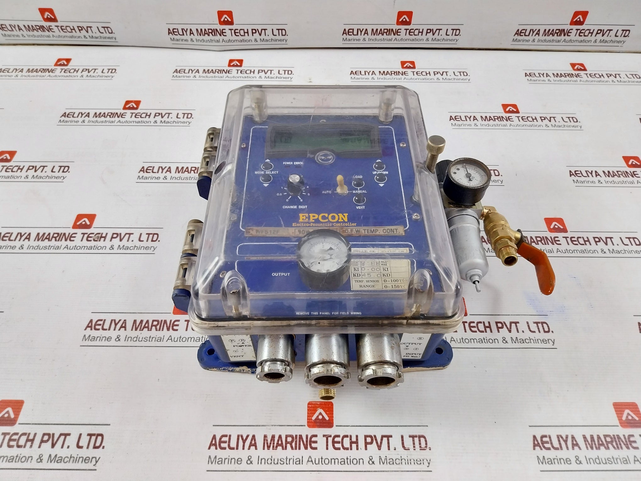 By Controls Epcon Electro-pneumatic Controller With Filter Regulator Ac98-122V