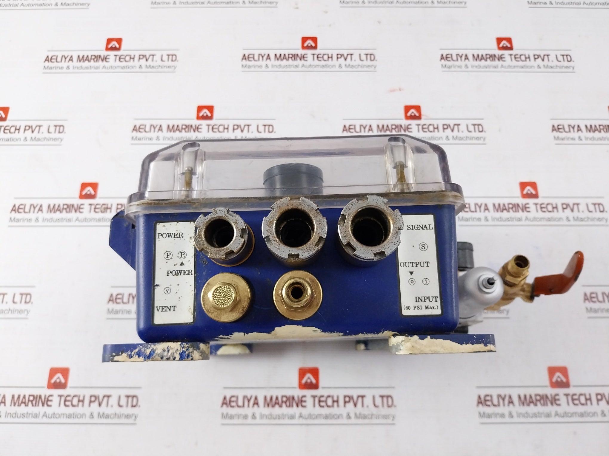 By Controls Epcon Electro-pneumatic Controller With Filter Regulator Ac98-122V