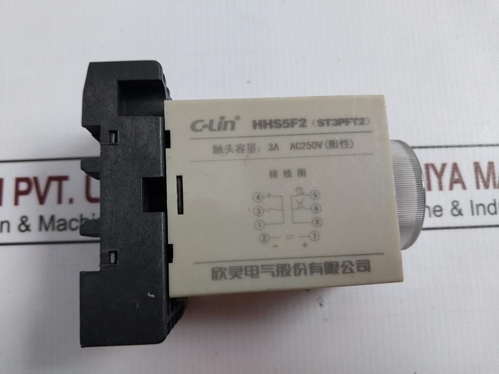 C-lin Hhs5F2 (St3Pft2) Time Relay Ac250V Ac380V A004162 0-30S 3A