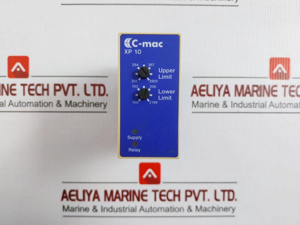 C-mac Monitoring Relay Xp10-1-1-230-005 241-280V