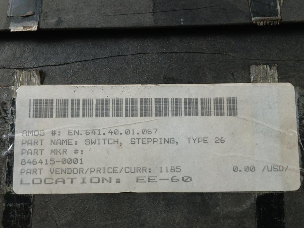 C.P. Clare Type 26 Rotary Stepping Switch Relay