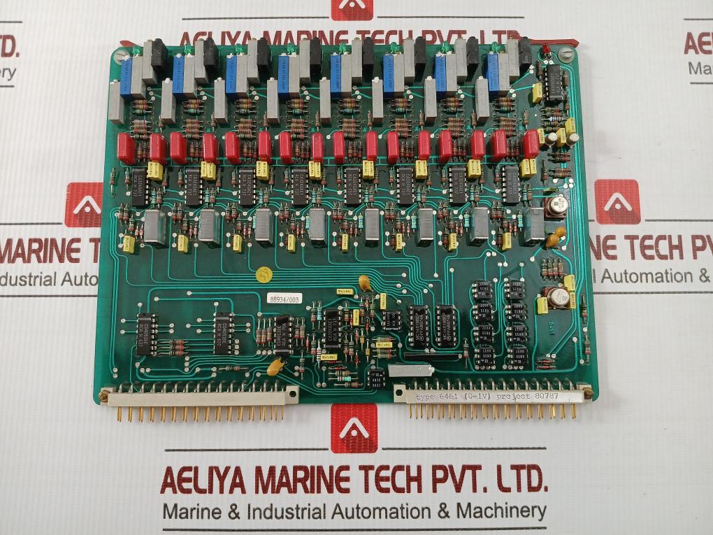 C.S.I. 88934/003 8-channel Amplifier Printed Circuit Board 6461