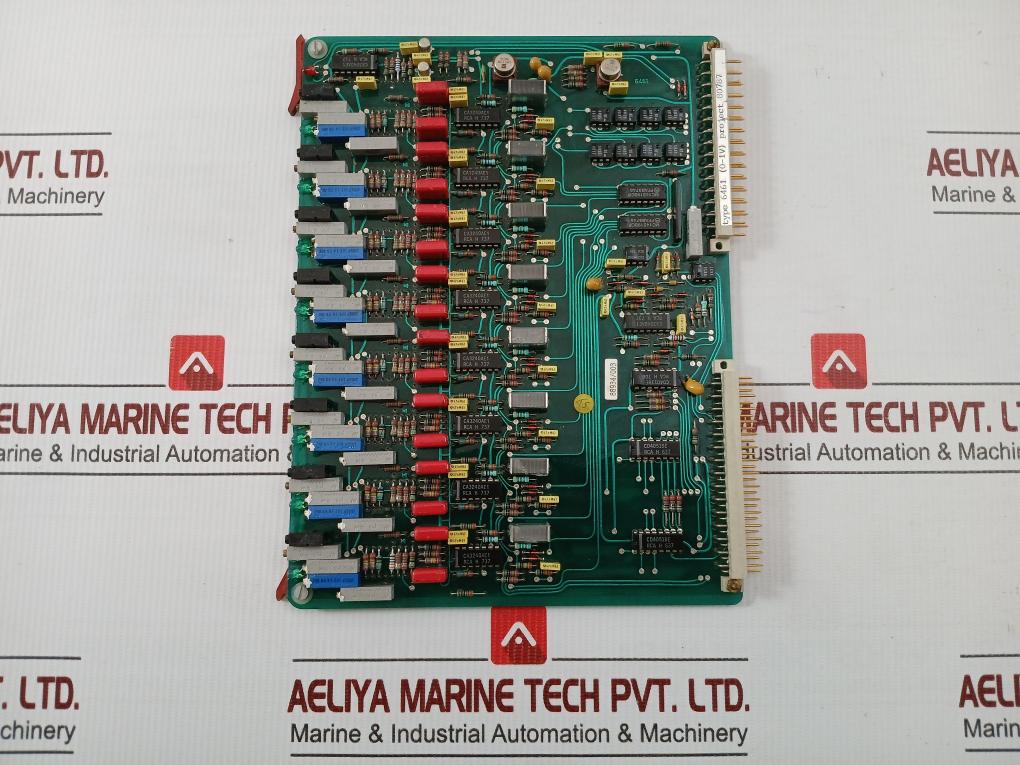 C.S.I. 88934/003 8-channel Amplifier Printed Circuit Board 6461