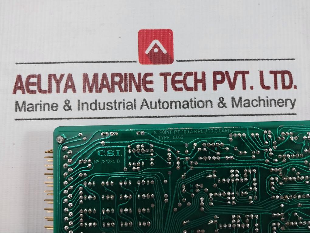C.S.I. 8 Point Ampl/Trip Card 300°C 6465