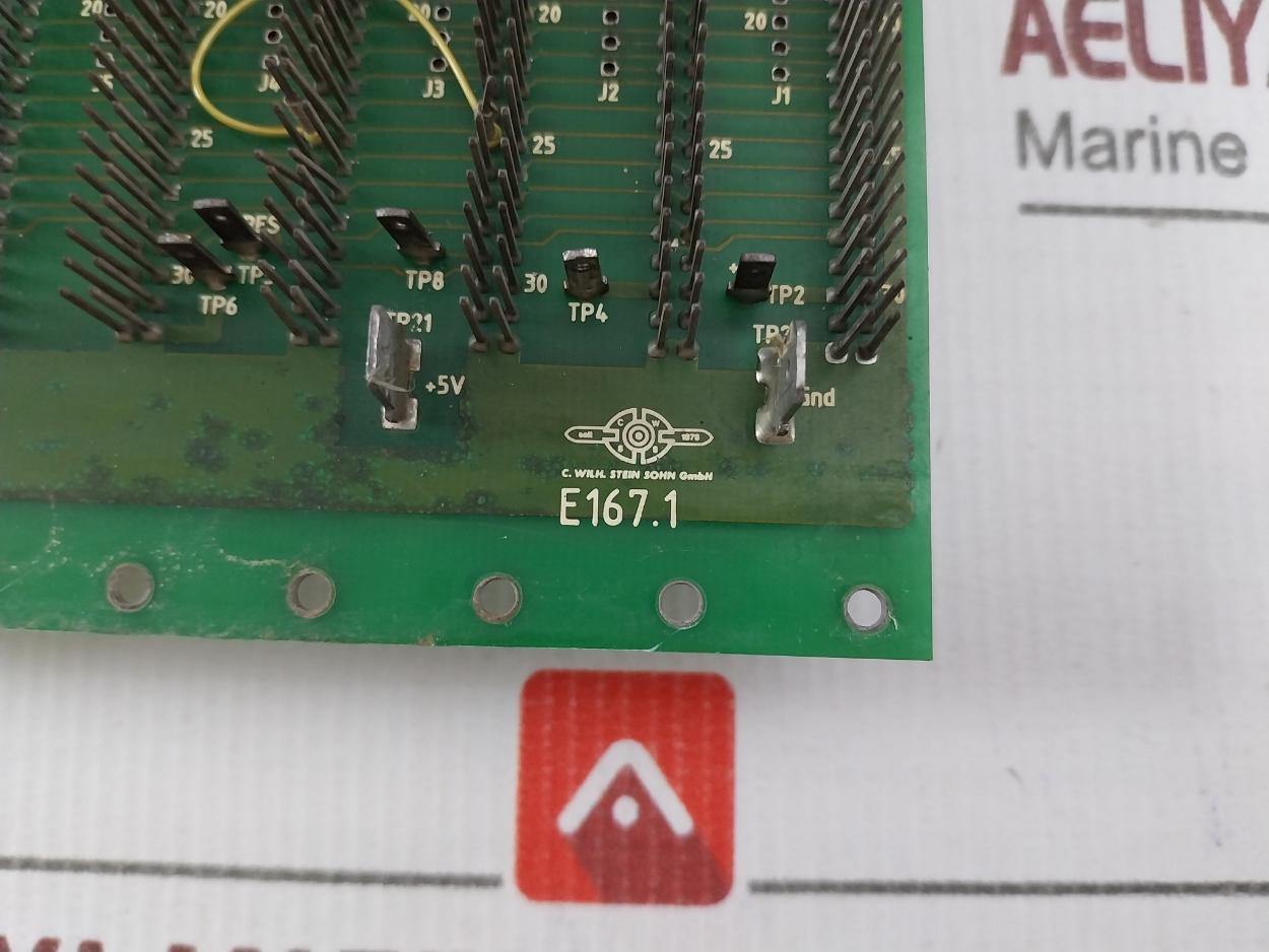 C. Wilh. Stein Sohn E167.1 A Backplane Pcb Md166-80