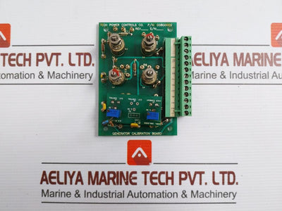 C08g0000-Generator-Calibration-Board-By-Tech-Power-Controls-Jls-03-22-2
