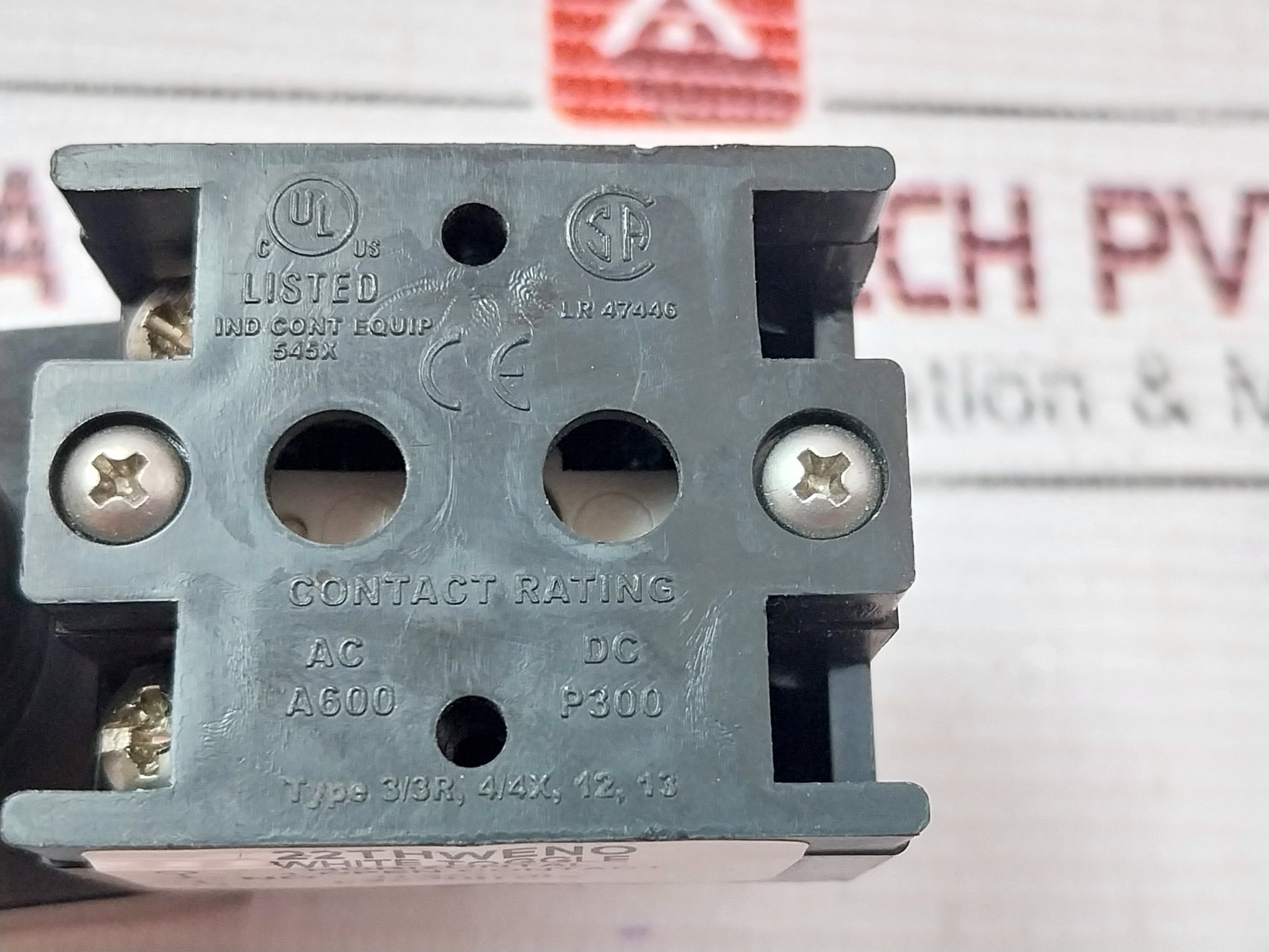 C3 Controls 22Thweno Pilot Lights Switch 3/3R, 4/4X, 12,13
