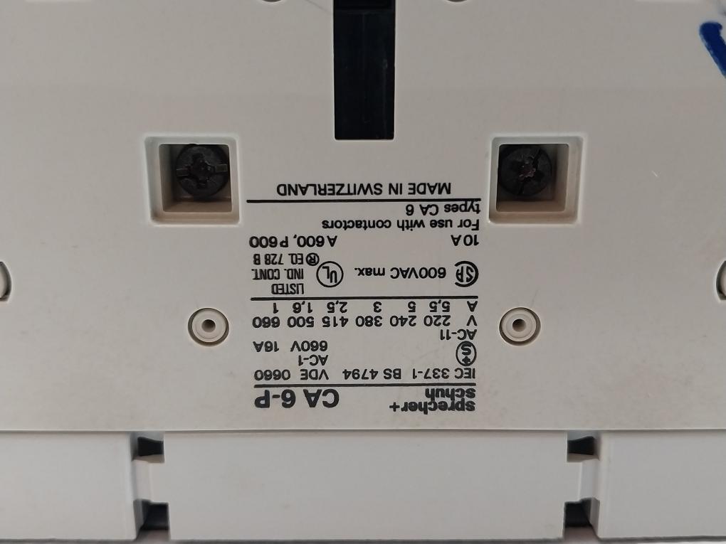 Ca-6-85-Auxiliary-Contactor-600-Vac-16A-A600-P600-Sprecher-Schuh-209668-7