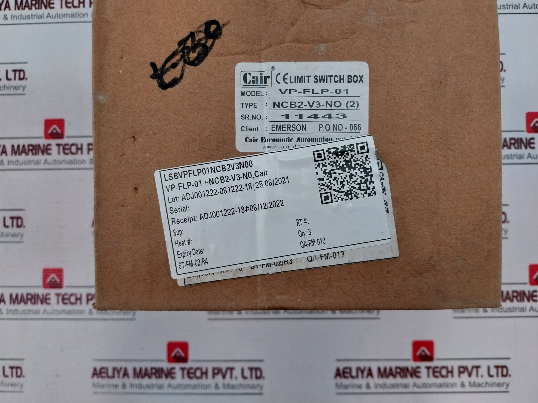 Cair Vp-flp-01 Limit Switch Box Ncb2-v3-no (2)