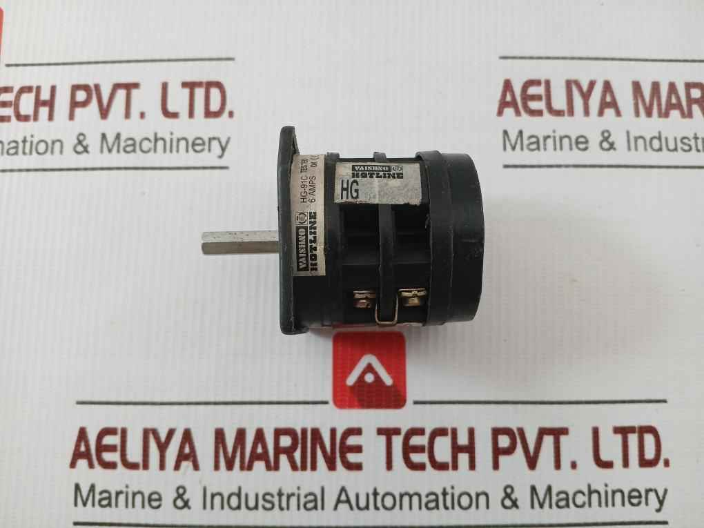 Cam-operated Rotary Switch Hg-91C Hotline 6 Amps