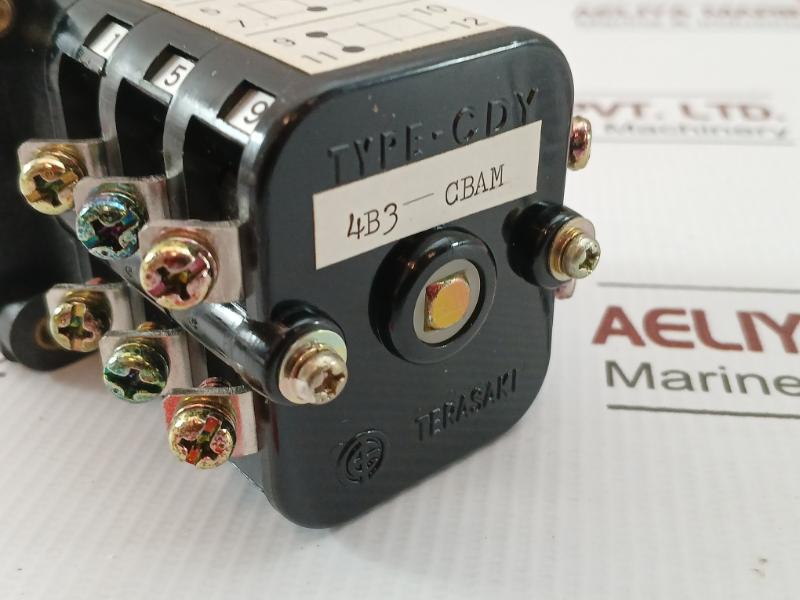 Cam Rotary Switch Terasaki Cdy4B3-cbam