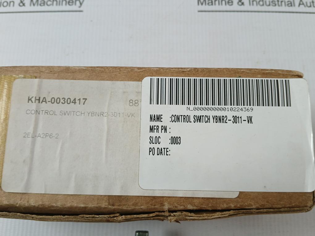 Cam Switch Ybnr2-3011-vk Seiko Electric 600V 10A