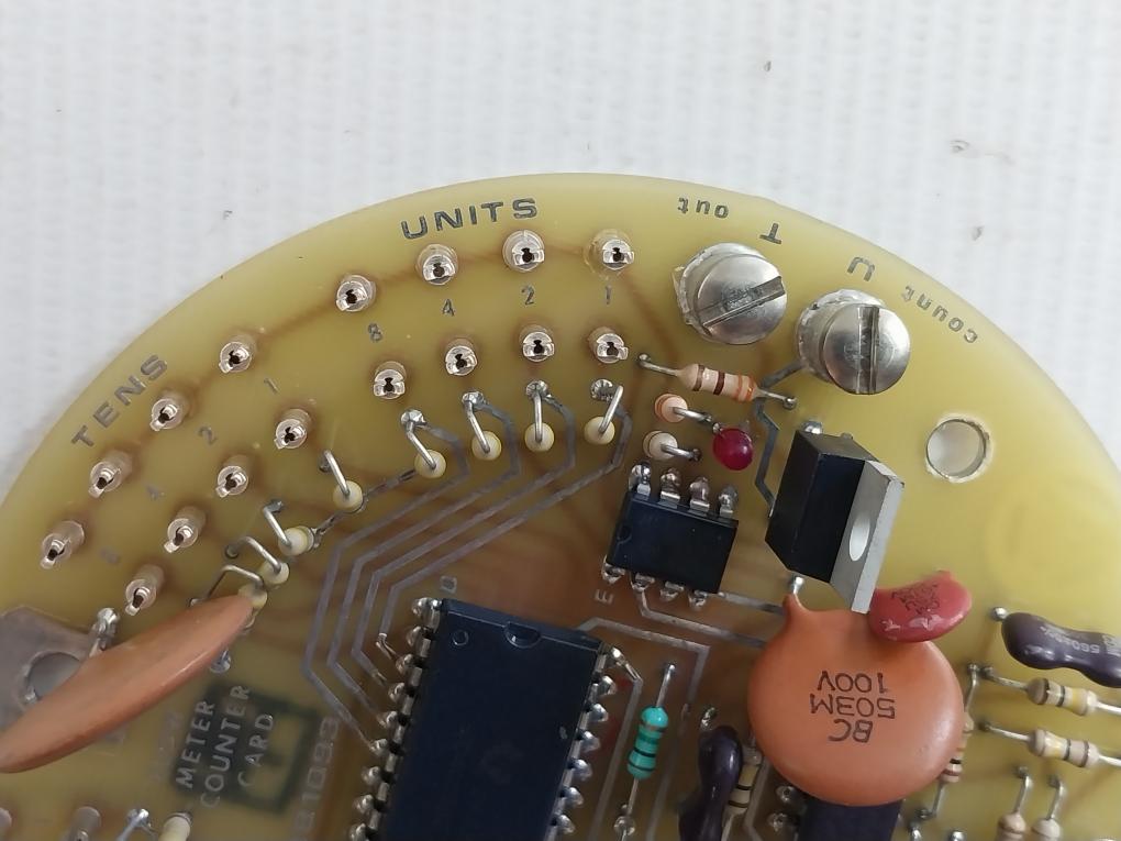 Cameron 24Vdc Flow Meter Counter Pcb 381093