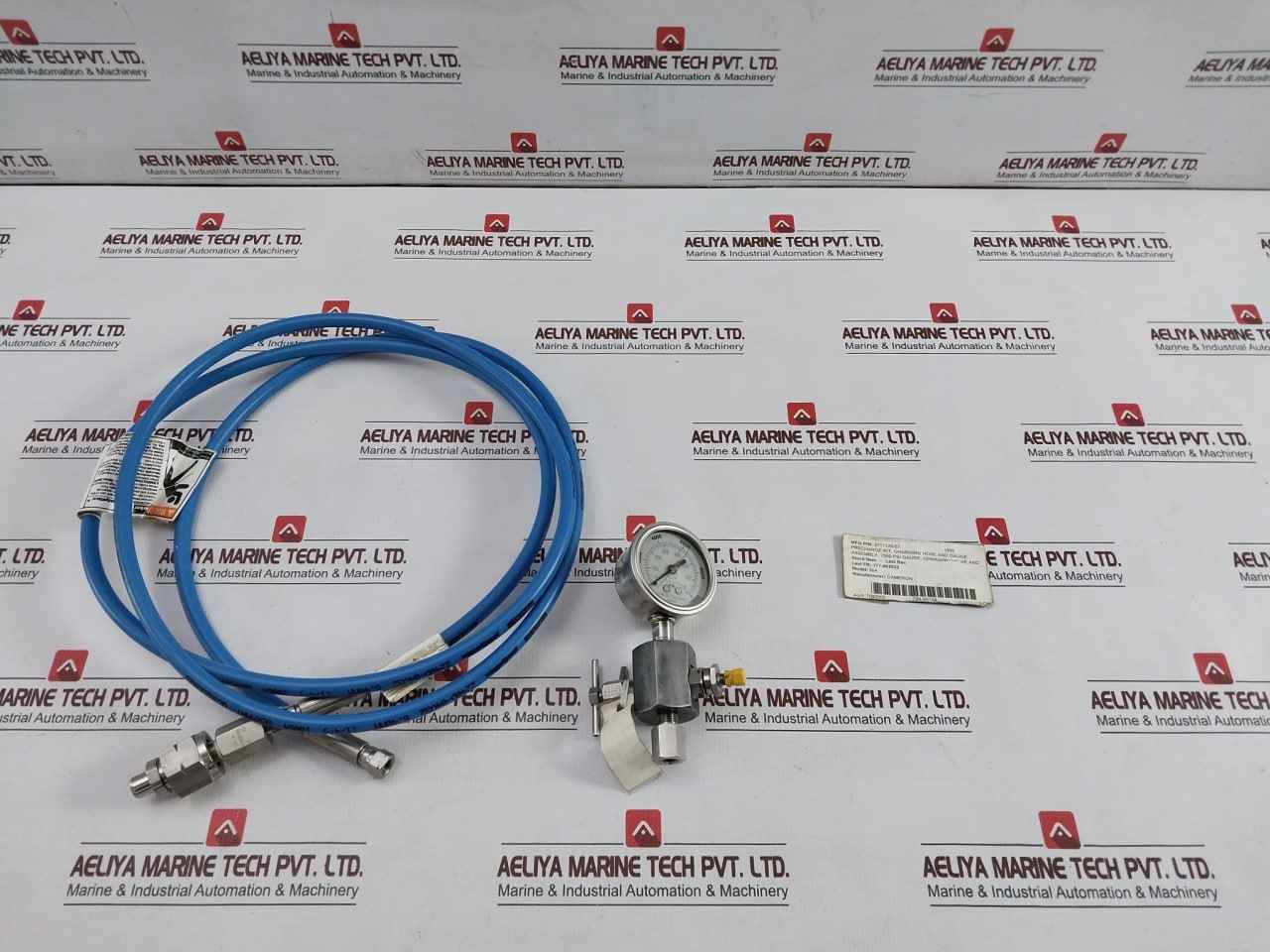 Cameron 2711120-07 Precharge Kit Charging Hose And Gauge Assembly 7500 Psi