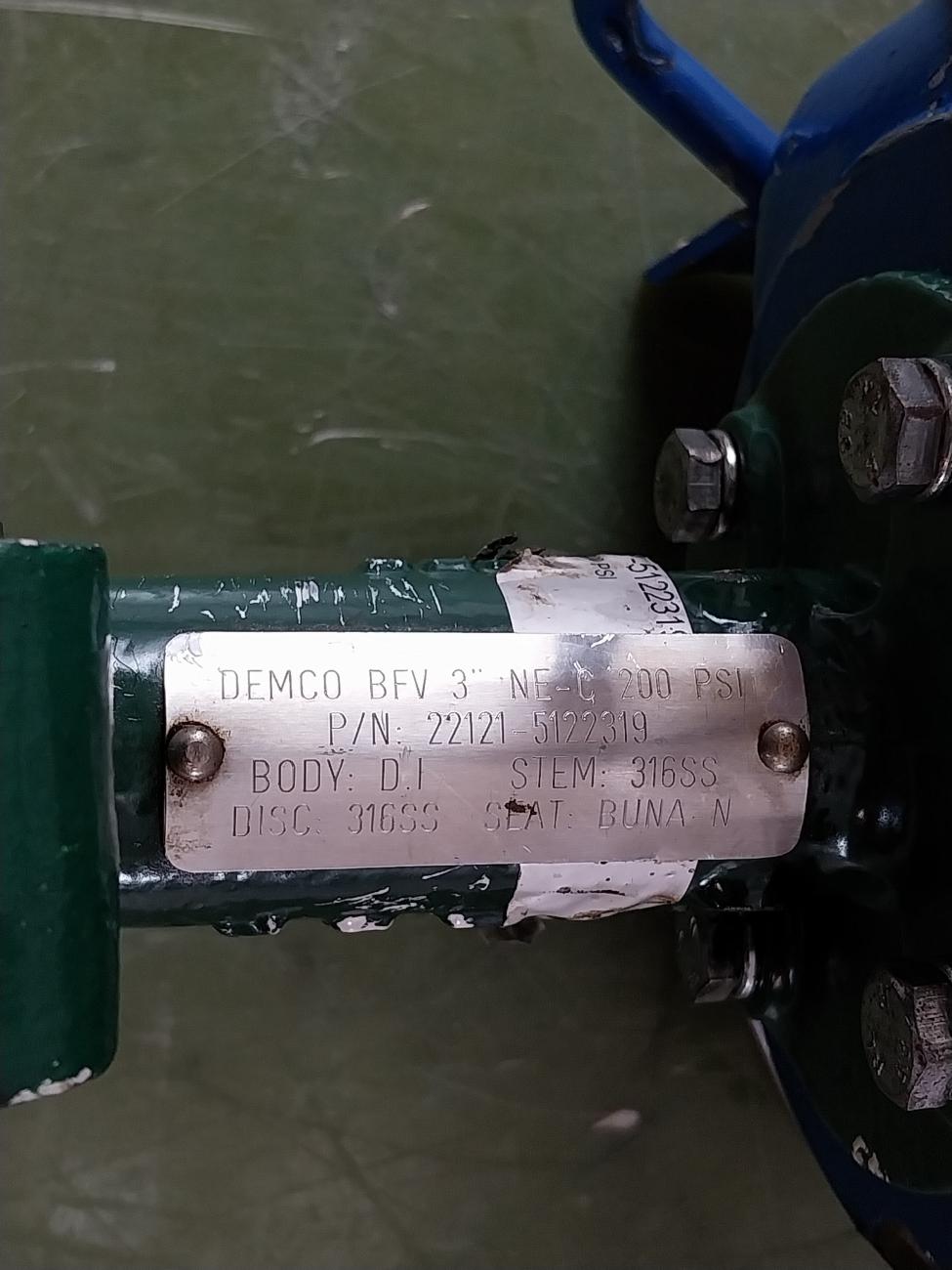 Cameron J022121-5122319 Butterfly Valve With Posigear Actuator 200 Psi