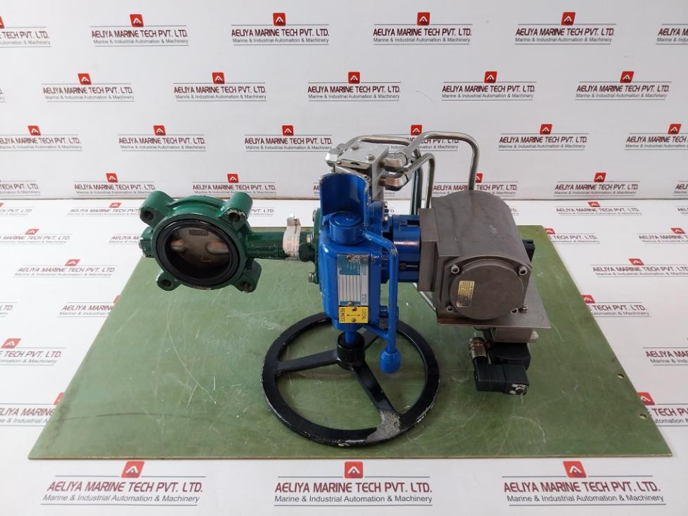 Cameron J022121-5122319 Butterfly Valve With Posigear Actuator 200 Psi