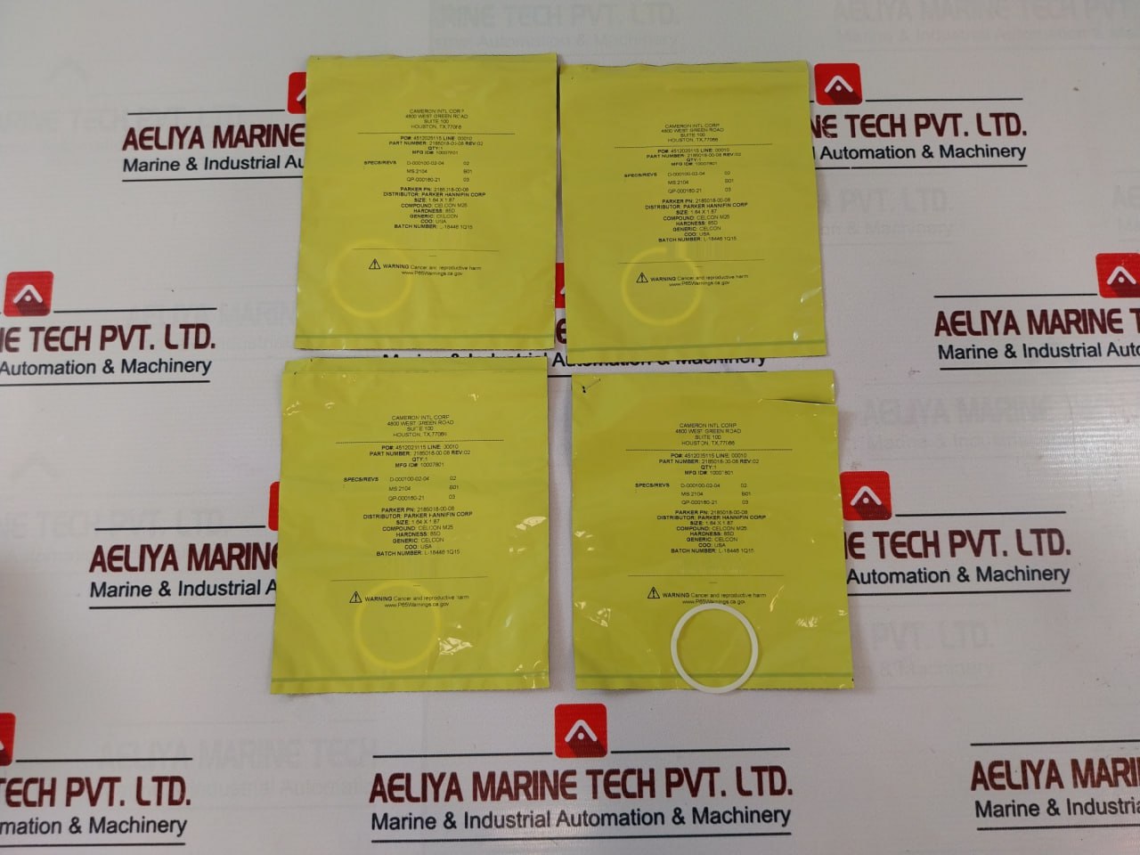 Cameron 2390581-01-99 Seal Ring Repair Kit 2185238-02 Rev 02