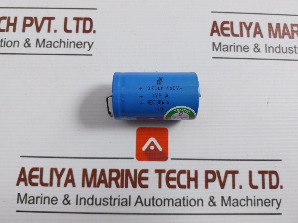 Capacitor-450V-By-F&T-270UF-Lot-Of-5X-210344-2