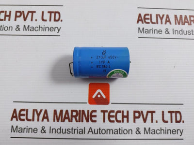 Capacitor-450V-By-F&T-270UF-Lot-Of-5X-210344-2