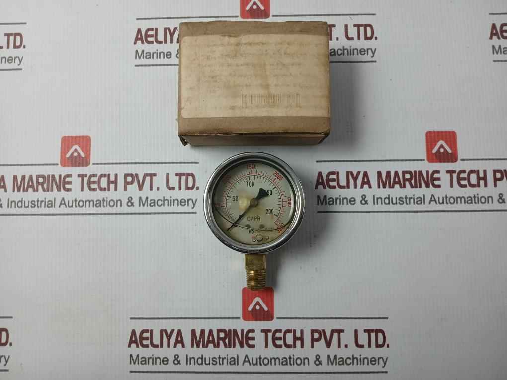 Capri 2.5" Ssc Btm Pressure Gauge 0-200 Kg/Cm2/3000Psi Kl.1.6