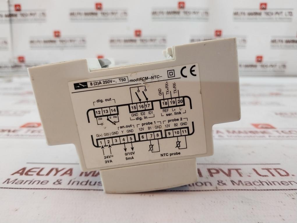 Carel Fcm00Ntc00 Thermostat Temperature Sensor 24V-3Va 0/10V 5Ma Rev. 1.114