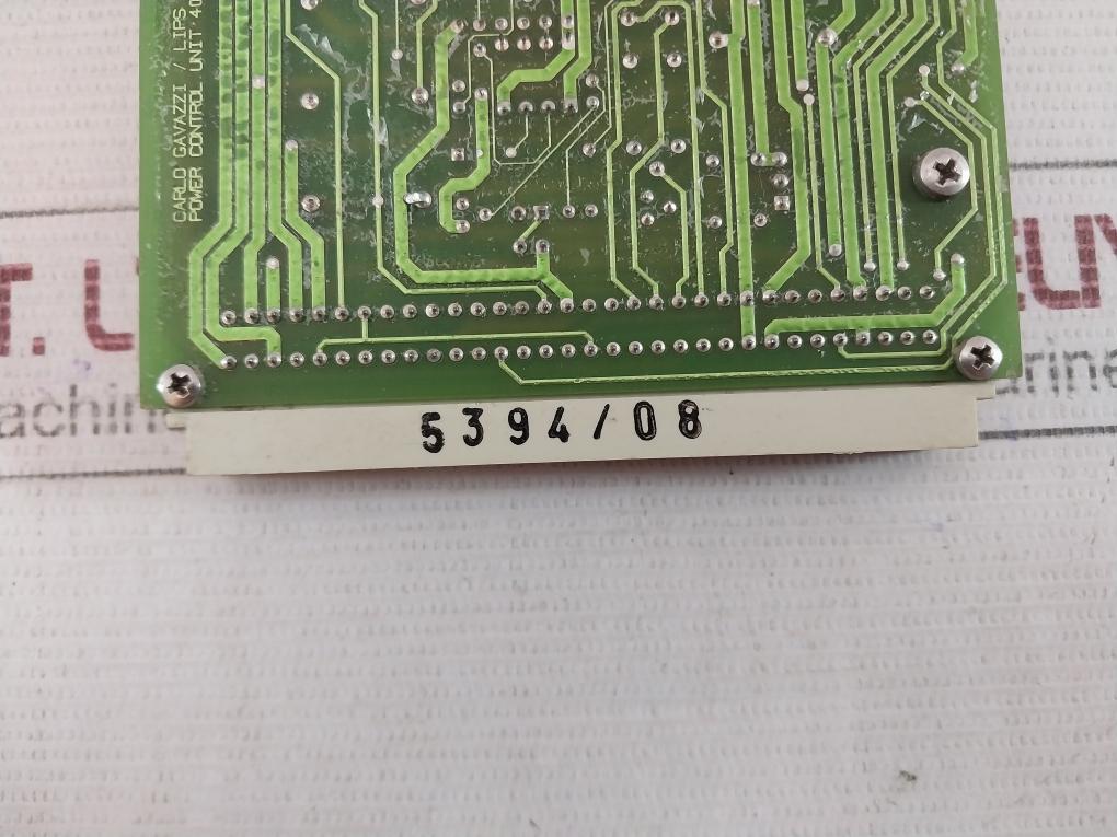 Carlo Gavazzi 4027 Power Control Unit REV: 3
