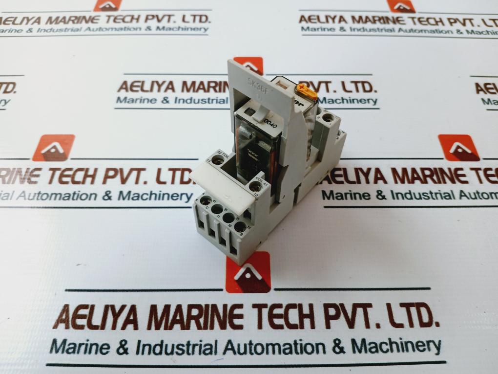 Carlo Gavazzi 55.34 Relay With Zmi2Na Socket