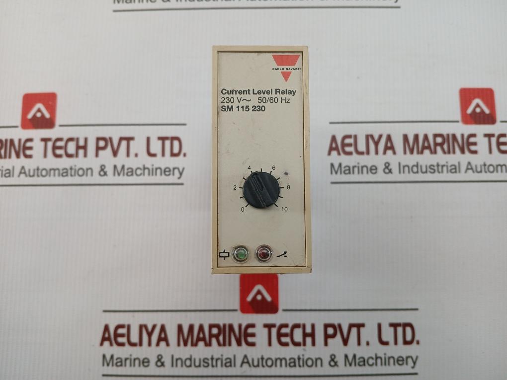Carlo Gavazzi Current Level Relay Sm 115 230