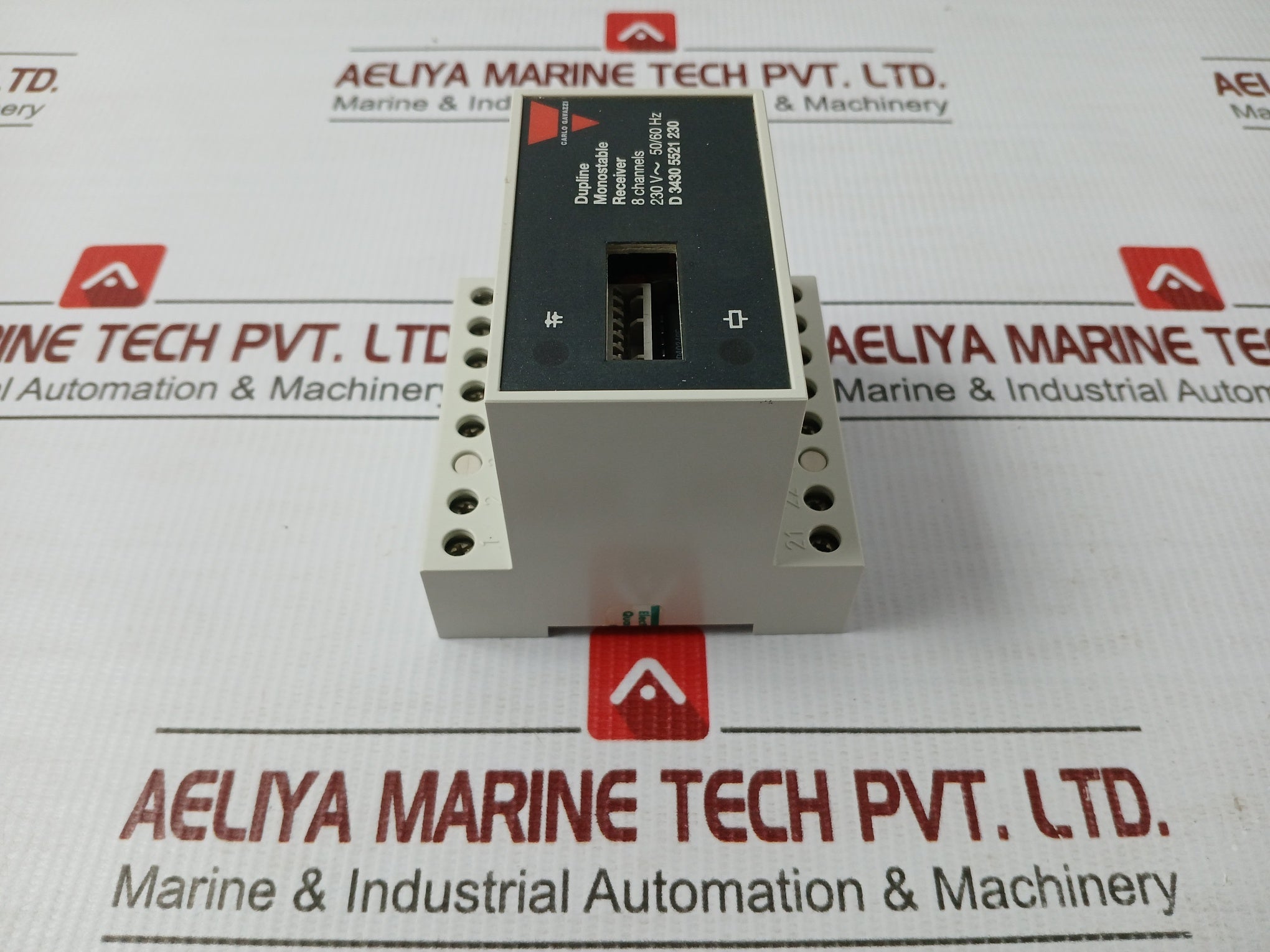 8-channel Monostable Receiver 230V Ac 50/60 Hz Carlo Gavazzi D 3430 5521 230