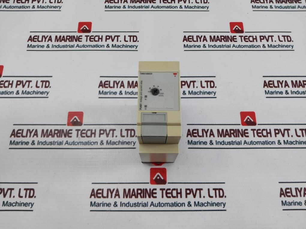 Carlo Gavazzi Pua01Cb23500V Voltage And Current Relay With Ruzc3M Base
