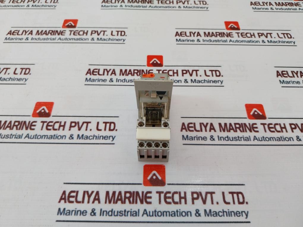 Lot Of 3X Carlo Gavazzi Rmi A 4 5 Relay With Socket Zmi4Na 24V 50/60Hz