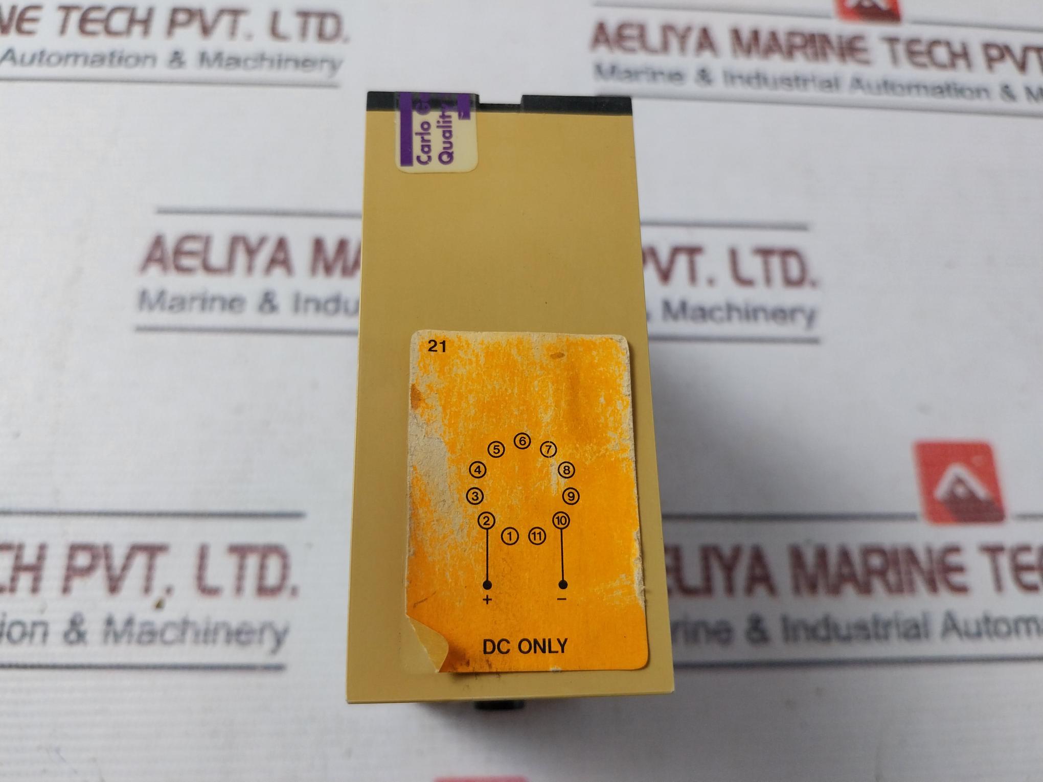 Carlo Gavazzi S 112 166 724 Interval Timer External Start 8A, 250V