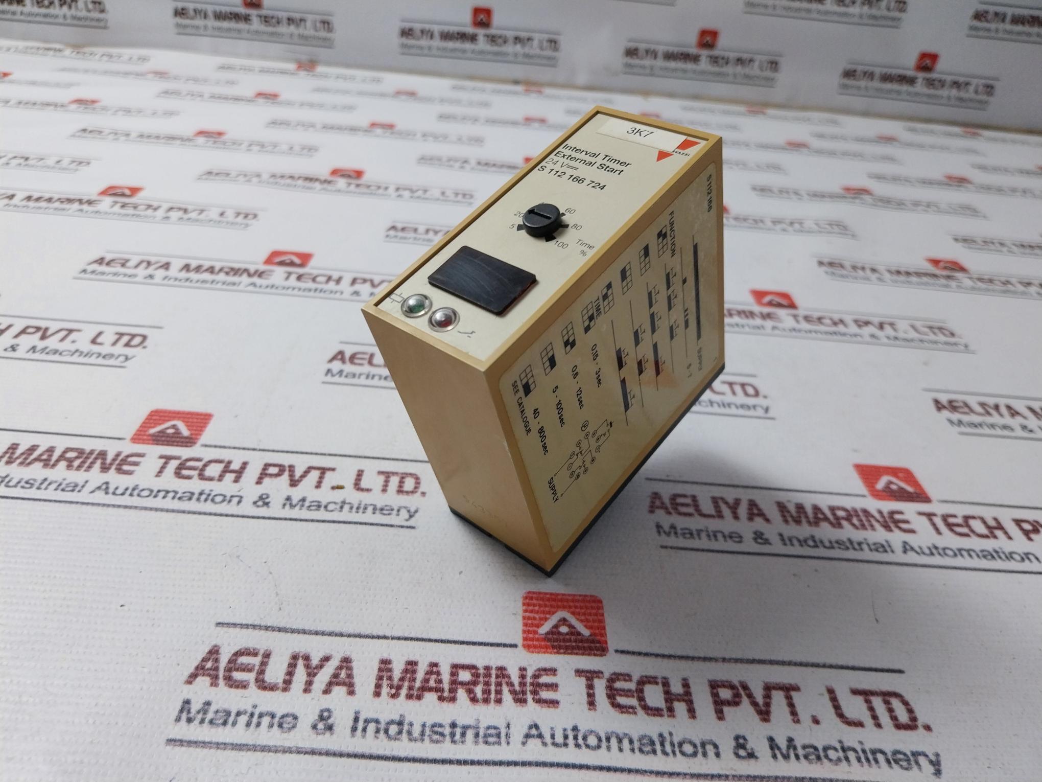 Carlo Gavazzi S 112 166 724 Interval Timer External Start 8A, 250V