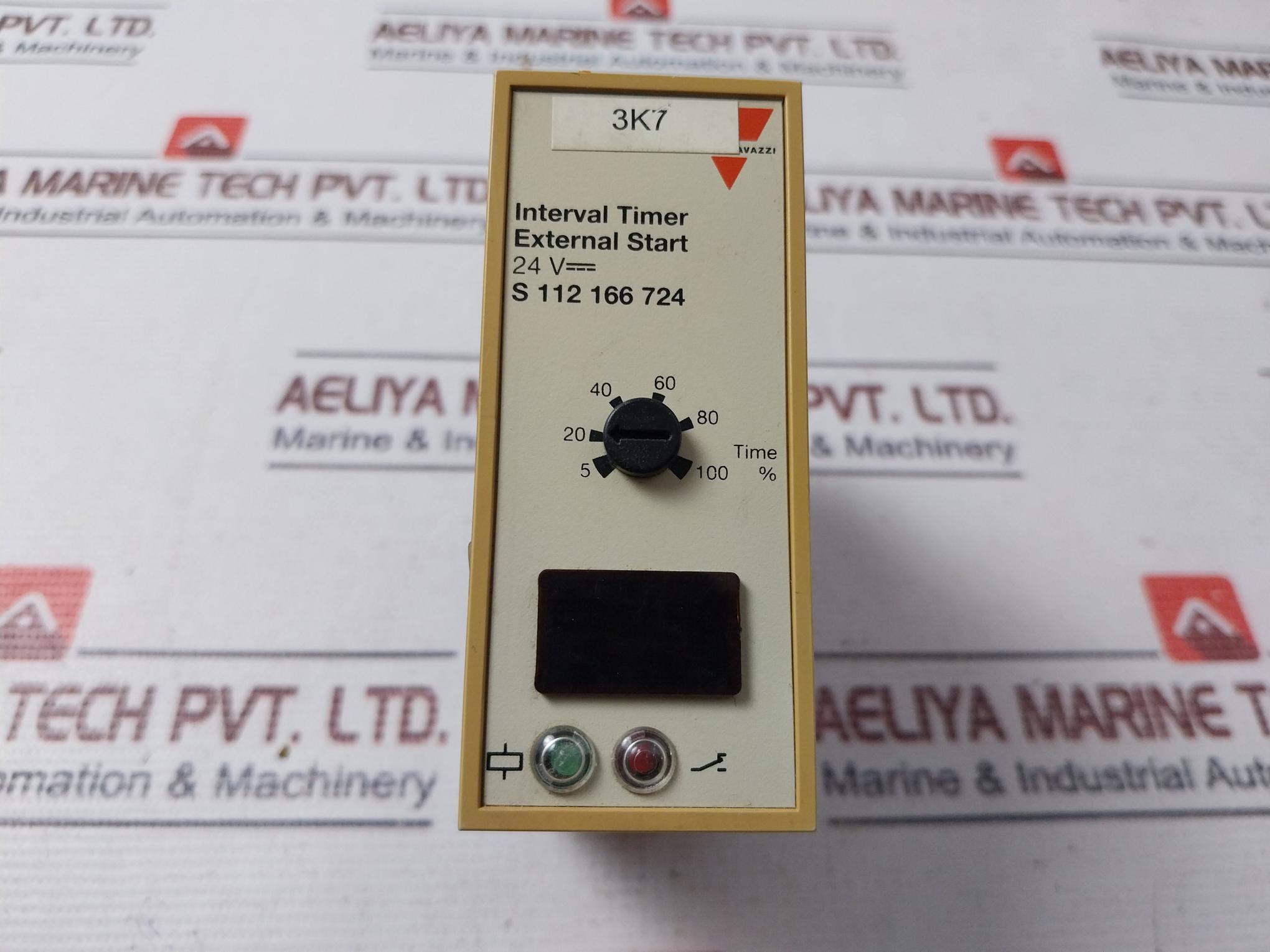 Carlo Gavazzi S 112 166 724 Interval Timer External Start 8A, 250V