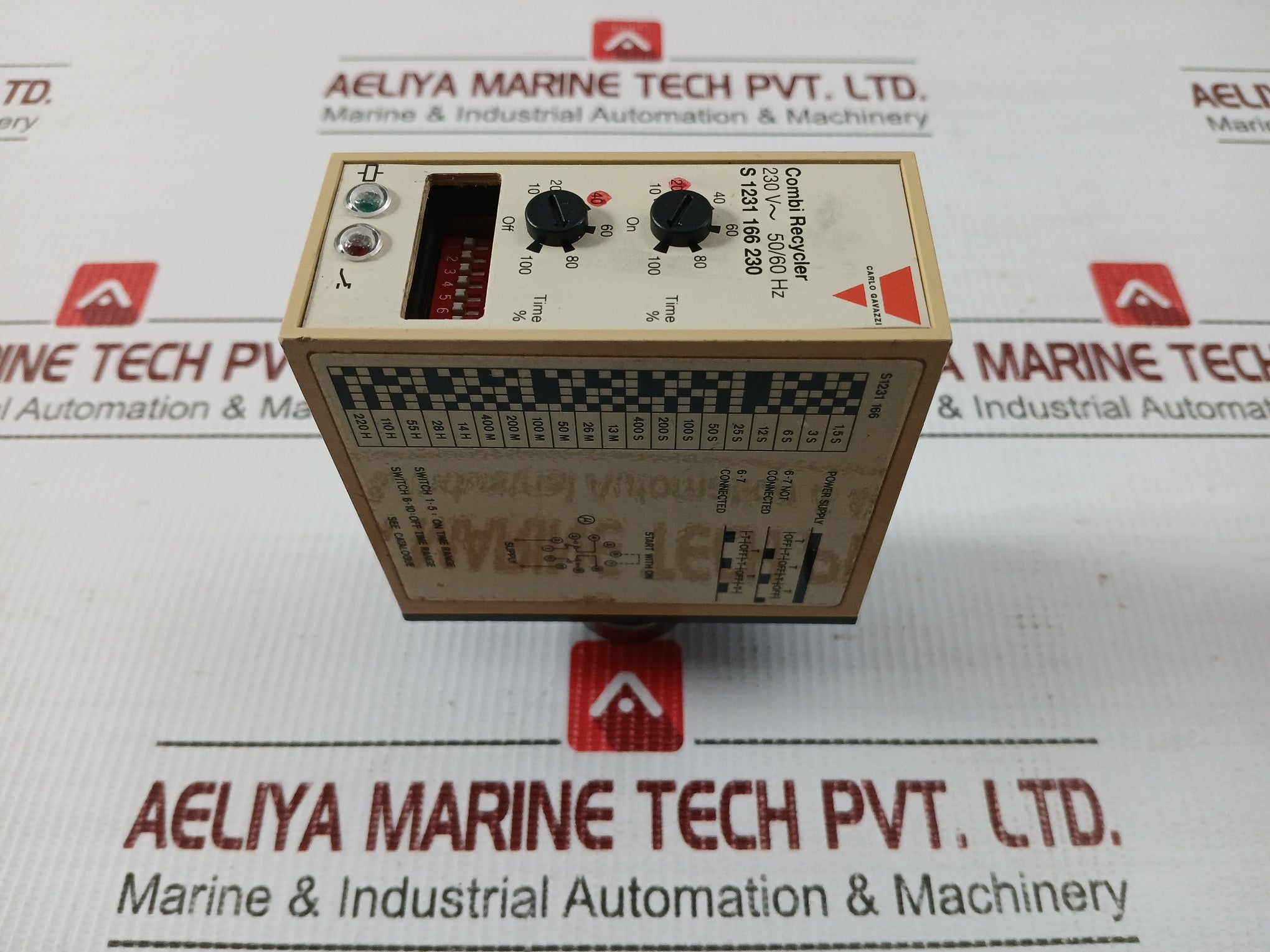 S 1231 166 230 Combi Recycler 230V- 50/60 Hz Carlo Gavazzi