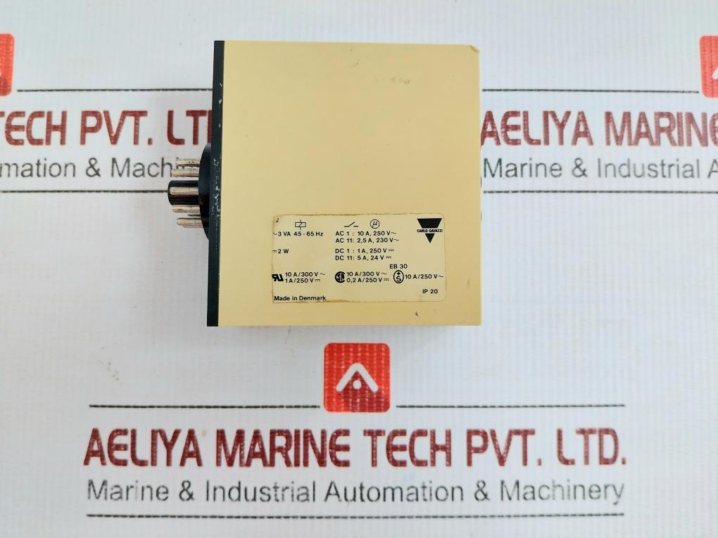 Ac Monitoring Relay For Upper-lower Voltage Control S 177 156 220 Carlo Gavazzi