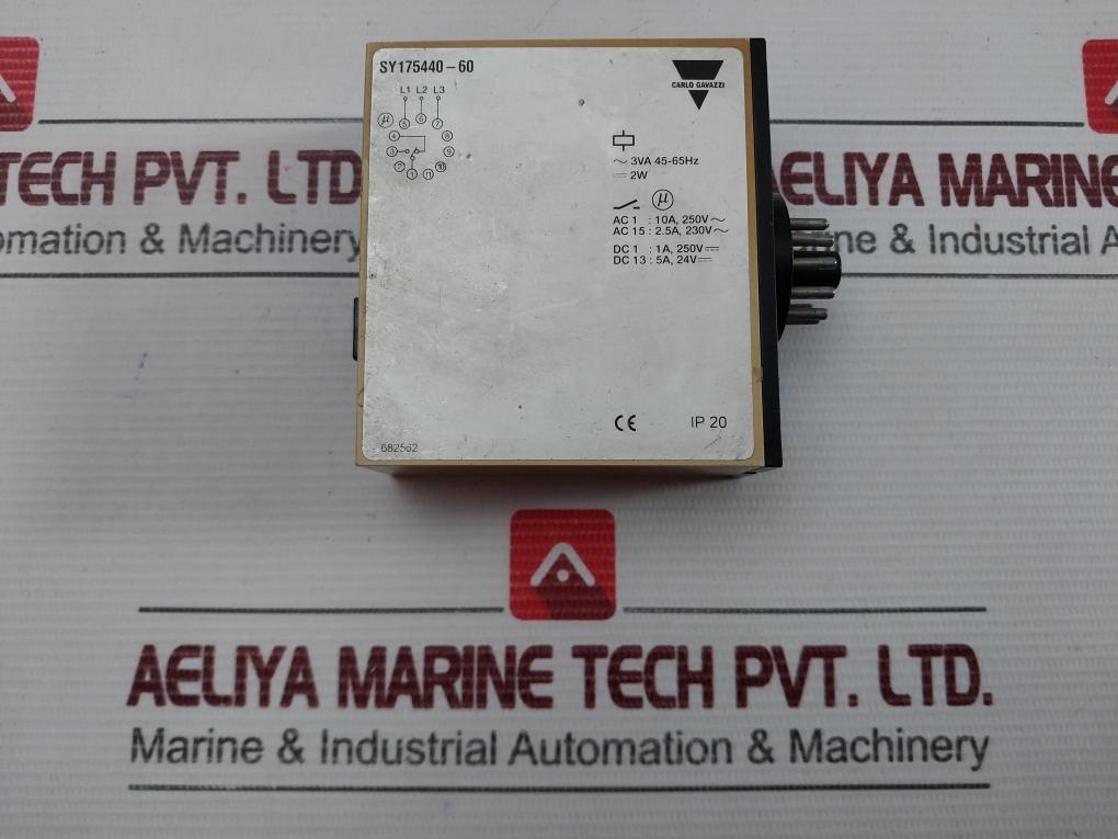 Carlo Gavazzi Timer Phase Asymmetry Sy 175440-60, 260/440 V- 60 Hz