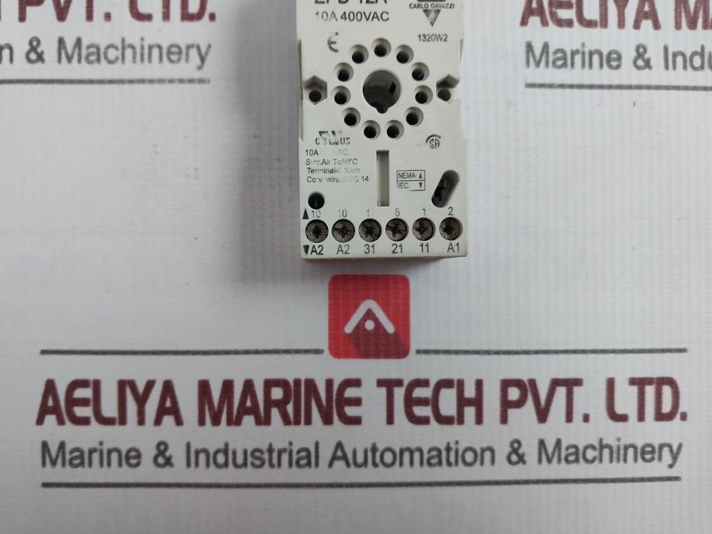 Carlo Gavazzi Zpd 12A Relay Socket 10A 400Vac
