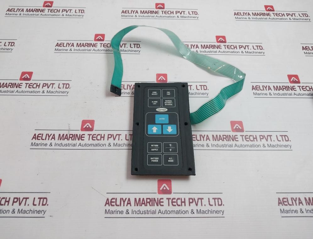 Carrier 58-04456 Back-up Plate Assembly Keypad Rev C 105588