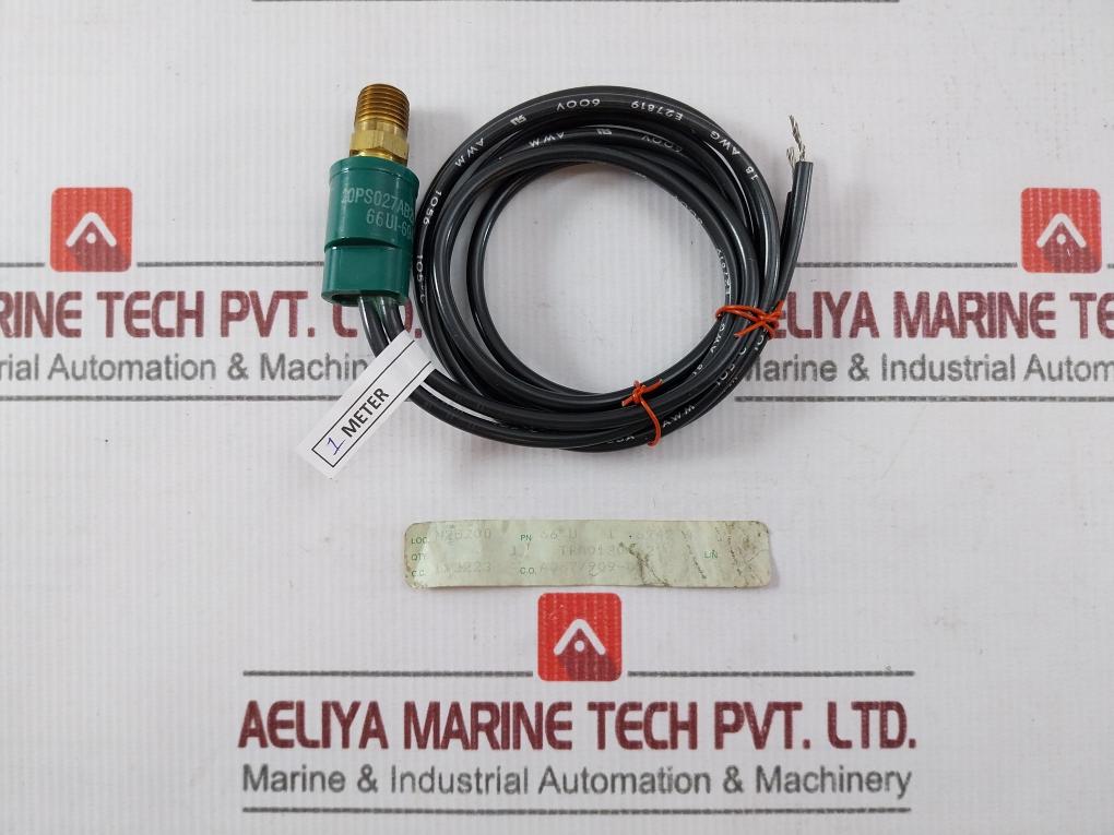 Carrier 66Ui-6942-4 Pressure Switch 1 Meter 600V 18 Awg
